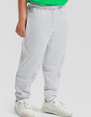 Fruit of the Loom - Kids  Premium Elasticated Cuff Jog Pants Heather Grey Deep Navy Black /Titelbild