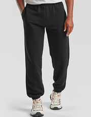 Fruit of the Loom - Premium Elasticated Cuff Jog Pants Heather Grey Black Deep Navy /Titelbild