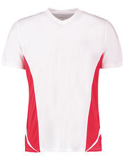 Men`s Regular Fit Team Top V Neck Short Sleeve