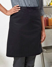 Premier Workwear - Mid-Length Apron (Fairtrade Cotton) Black /Titelbild