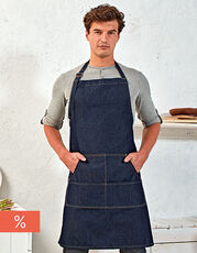 Premier Workwear - Jeans Stitch Denim Bib Apron /Titelbild
