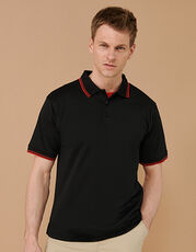 Men´s Coolplus® Short Sleeved Tipped Polo Shirt