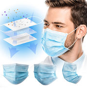 Disposable Face Mask (Pack of 50)