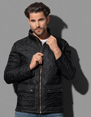 Stedman  - Quilted Jacket Military Green Black Opal /Titelbild