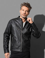 Stedman  - Biker Jacket Black Opal /Titelbild