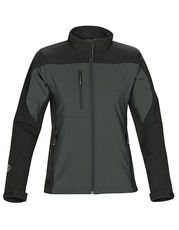 Stormtech - Women s Edge Softshell Jacket Stadium Red Treetop Green Graphite Marine Blue Black /Titelbild