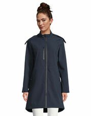 Women´s Long Softshell Coat Achille