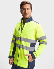 Roly Workwear - Antares Soft Shell Jacket Garden Green 52 Navy Blue 55 Lead 23 Fluor Yellow 221 Fluor Orange 223 /Titelbild