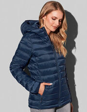 Stedman  - Lux Padded Jacket Women Blue Midnight Black Opal /Titelbild