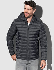 Stedman  - Lux Padded Jacket Men Black Opal Blue Midnight /Titelbild