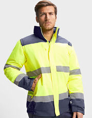 Roly Workwear - Epsylon Parka Lead 23 Navy Blue 55 Garden Green 52 Fluor Yellow 221 Fluor Orange 223 /Titelbild