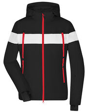 James&Nicholson - Ladies  Wintersport Jacket Black Navy Light Red Electric Blue White /Titelbild