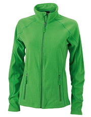 James&Nicholson - Ladies  Structure Fleece Jacket Aqua Green Black Red Yellow Navy Dark Green Carbon /Titelbild