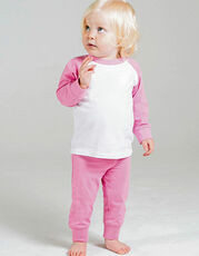 Larkwood - Childrens  Pyjamas Candyfloss Pink Navy White /Titelbild