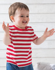 Babybugz - Baby Stripy T Red Navy Washed White /Titelbild