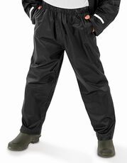 Result Core - Junior Rain Trousers Black Navy /Titelbild