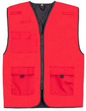 Padded Multifunctional Work Vest Kiel CO² Neutral