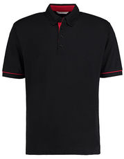 Classic Fit Button Down Collar Contrast Polo Shirt