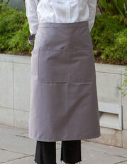 Link Kitchen Wear - Cook s Apron With Pocket Red Black Royal Mouse Grey Terracotta (ca. Pantone 4840) Bottle Green Natural (ca. Pantone 7499) Orange White Bordeaux Navy Brown Yellow Dark Grey (ca. Pantone 431) Sand /Titelbild