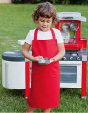 Link Kitchen Wear - Kids  Cotton Barbecue Apron Black White Pink (ca. Pantone 1895) Dark Grey (ca. Pantone 431) Red (ca. Pantone 200) Light Blue (ca. Pantone 2708) Mouse Grey Navy (ca. Pantone 2766) Bordeaux /Titelbild