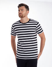 Mantis - Men s Stripy T Black Navy Classic Blue White Red /Titelbild