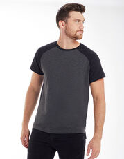 Mantis - Superstar Short Sleeve Baseball T Pure White Charcoal Grey Melange Washed White Dark Navy Black /Titelbild