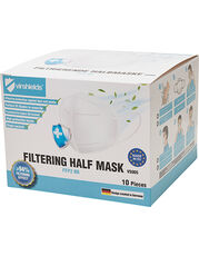 Virshields  - Filtering Half Mask FFP2 NR (Pack of 10) Green Blue White Red Black /Titelbild