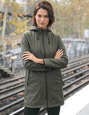 NEOBLU - Women s Wax Parka Antoine Deep Khaki Deep Black Night /Titelbild