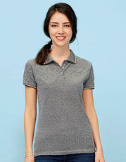 Women´s Heather Polo Shirt Paname