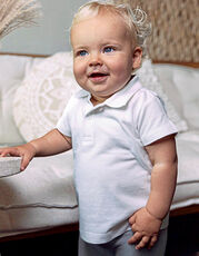 Organic Baby Polo Short Sleeve Teddy 01