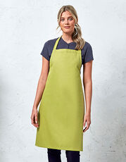 Organic Cotton Bib Apron (No Pocket)