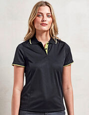 Premier Workwear - Women s Contrast Coolchecker  Polo Black Red (ca. Pantone 200) Navy Dark Grey (ca. Pantone 424) Royal (ca. Pantone 286) Purple White Silver (ca. Pantone 428) Lime (ca. Pantone 382) Sunflower (ca. Pantone 136c) Turquoise (ca. Pantone 312) Orange (ca. Pantone 1655) /Titelbild