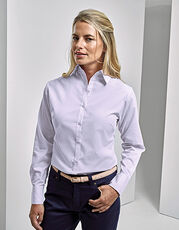 Premier Workwear - Ladies` Poplin Long Sleeve Blouse /Titelbild