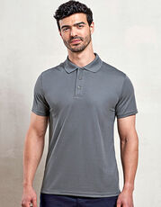 Premier Workwear - Men s Spun-Dyed Sustainable Polo Shirt Dark Grey (ca. Pantone 425C) Black French Navy (ca. Pantone 303C) /Titelbild