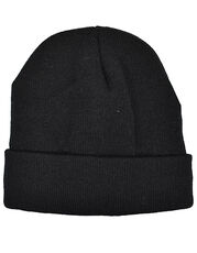 L-merch - Knitted Hat with Fleece Black Navy /Titelbild