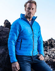 Promodoro - Men s Padded Jacket C+ Aqua Black Lime Navy Steel Grey (Solid) /Titelbild