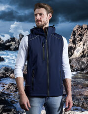 Promodoro - Men s Softshell Vest Navy Heather Grey Orange Black Steel Gray Ice Blue /Titelbild