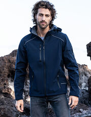 Promodoro - Men s Warm Softshell Jacket Khaki Charcoal (Solid) Black Steel Gray Navy /Titelbild