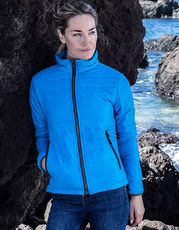 Promodoro - Women s Padded Jacket C+ Aqua Lime Black Navy Steel Grey (Solid) /Titelbild