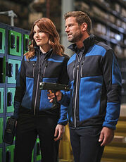 E-volve Unisex Knit Effect Stretch Midlayer Jacket