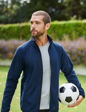 Regatta Professional - Men s Dreamstate Honeycomb Fleece Jacket Lime Punch Navy Seal Grey (Solid) /Titelbild