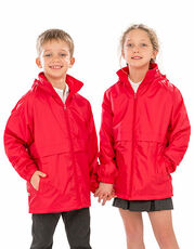 Result Core - Junior Microfleece Lined Jacket Red Royal Black Bottle Navy /Titelbild