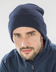 Result Genuine Recycled - Recycled Thinsulate™ Beanie Charcoal Navy Black /Titelbild