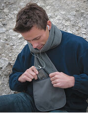 Result Winter Essentials - Polartherm™ Scarf With Zip Pocket Grey Black Navy Red /Titelbild