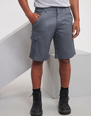 Russell - Workwear Polycotton Twill Shorts Black French Navy Convoy Grey (Solid) /Titelbild