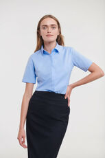 Ladies´ Short Sleeve Fitted Ultimate Stretch Shirt