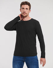 Russell Pure Organic - Men s Pure Organic Long Sleeve Tee French Navy White Black /Titelbild