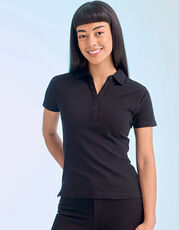 Women´s Short Sleeved Stretch Polo