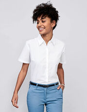 Women´s Oxford-Blouse Elite Short Sleeve