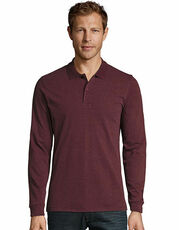 Men´s Long-Sleeve Piqué Polo Shirt Perfect